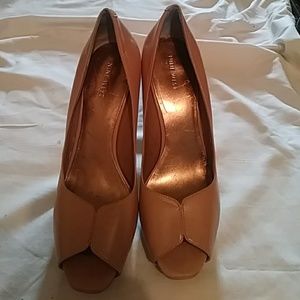 Nine West Peep toe heels